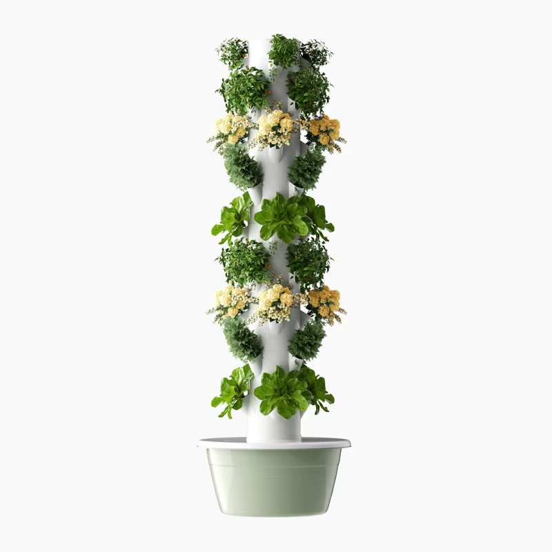 Urban Farming Gardening - Modulares Hydroponik-Wachstumswandsystem für die städtische Landwirtschaft.