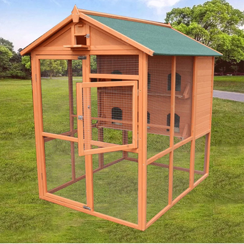 Urban Farming Gardening - Neues Design, großer, regensicherer Holzkäfig für