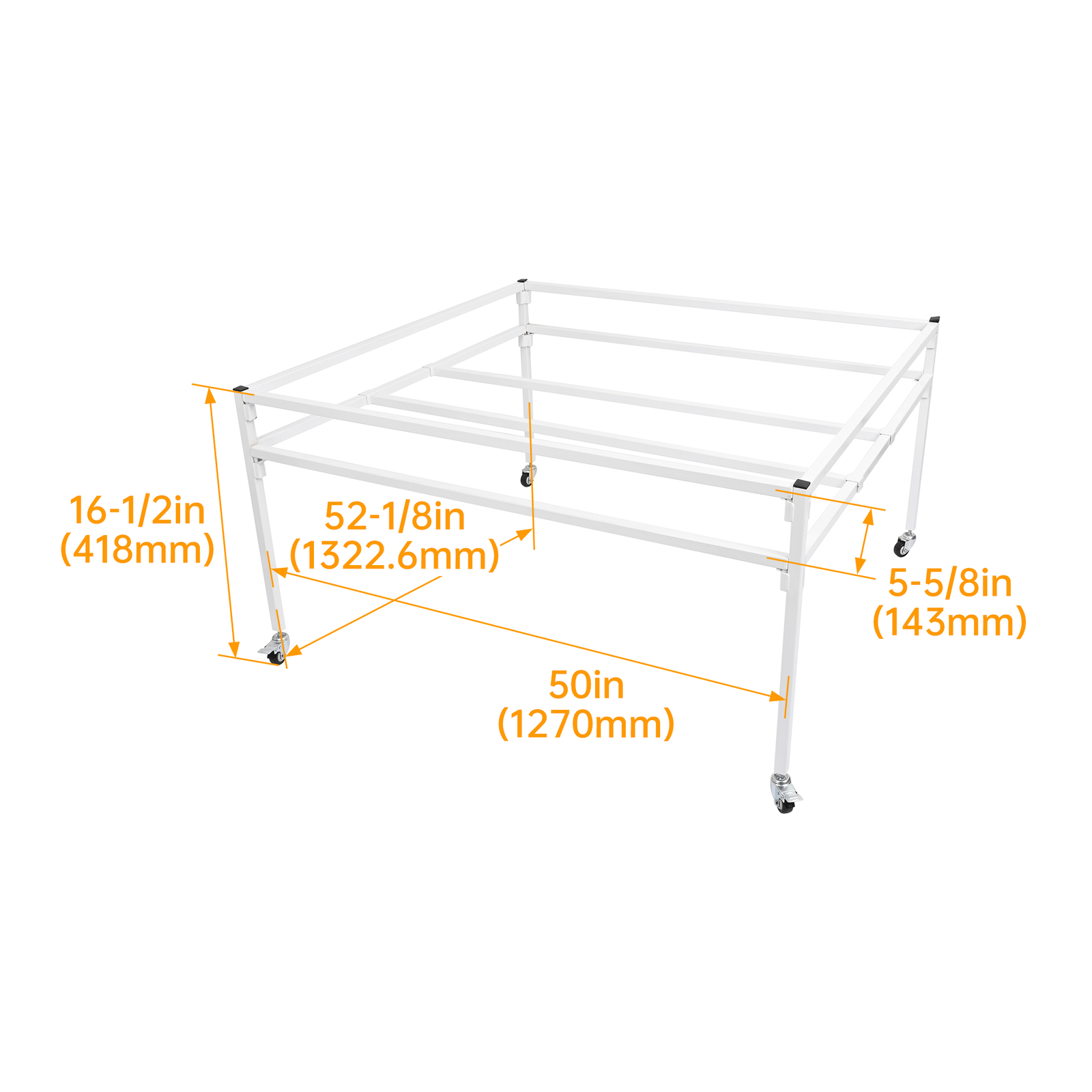 4,16'x4,33' Fluttischgestell m – Flood Tray Table Bewertung und Preis