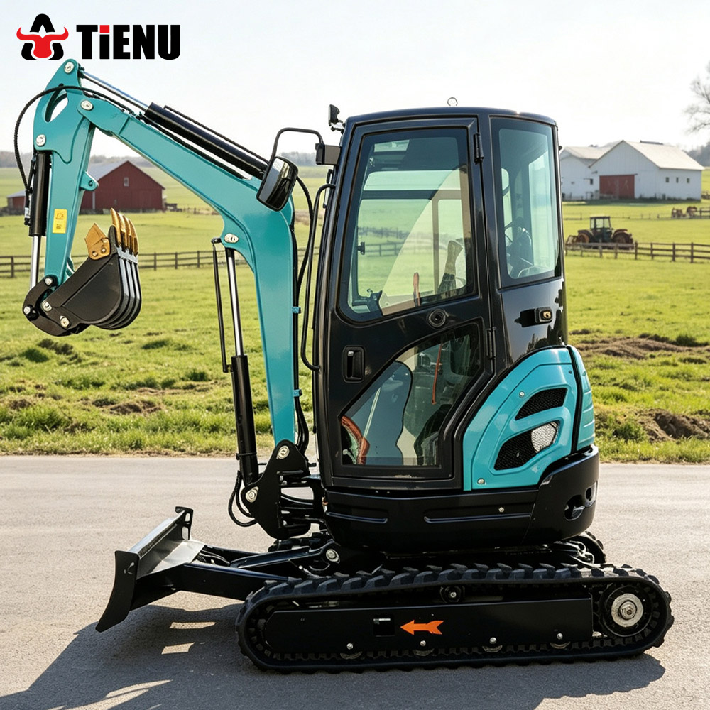 Hydraulischer Mini-Bagger, Rau – Urban Farming Gardening Bewertung und Preis
